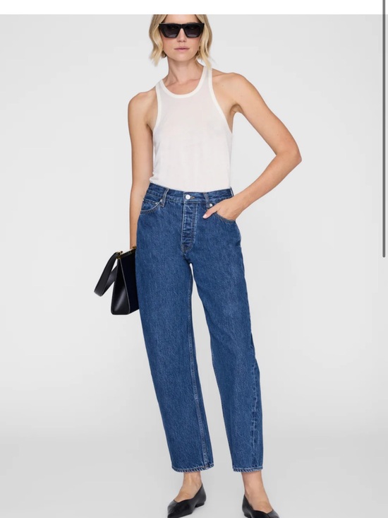 Anine Bing Denim - Anine Bing Fritz Jean in Clean Indigo